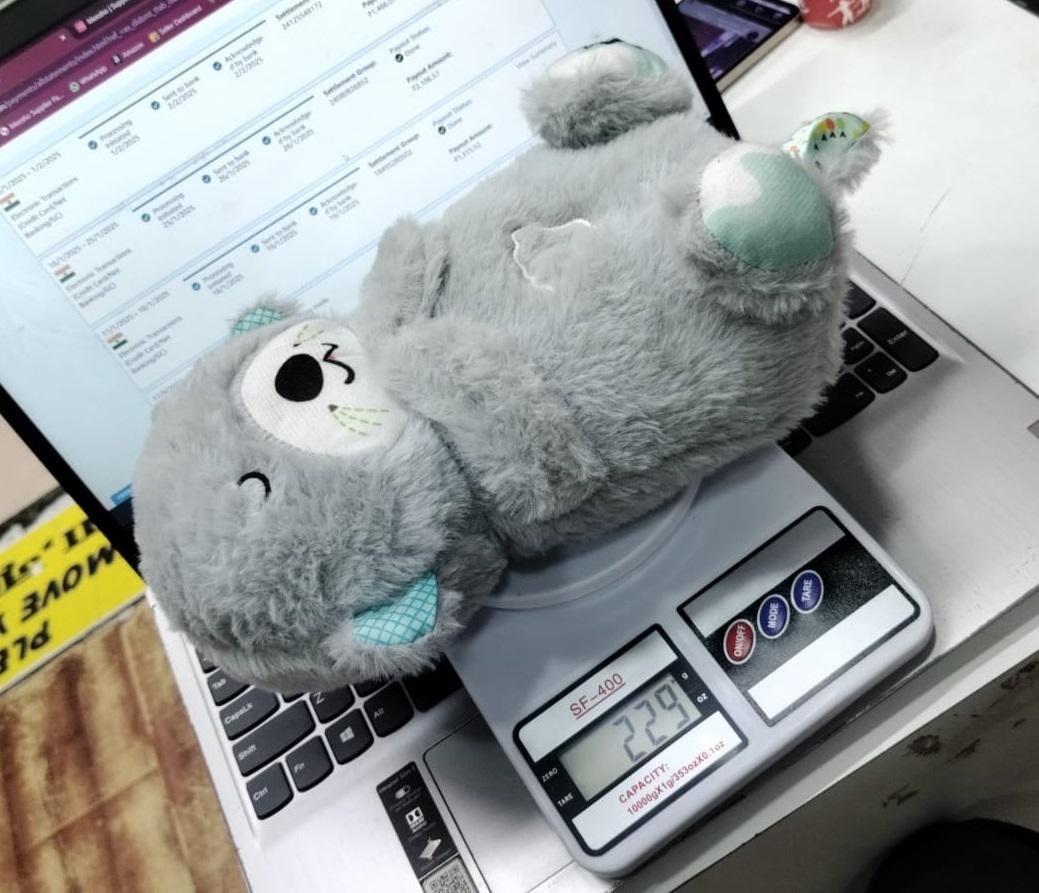 Breathing Teddy Bear™, with Soothing Music, Comfort Plush