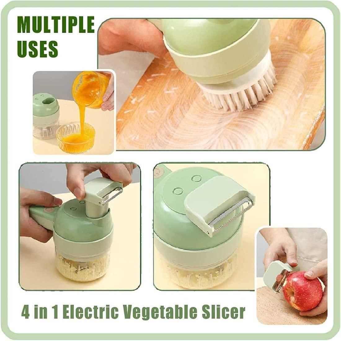 4 in 1 Portable Electric Vegetable Cutter™!