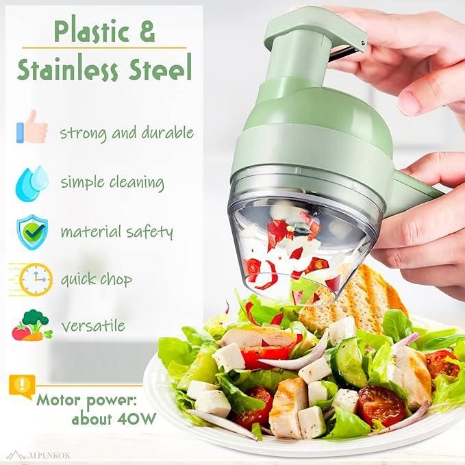4 in 1 Portable Electric Vegetable Cutter™!