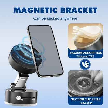 Vacuum Magnetic™. | Suction Phone Holder.