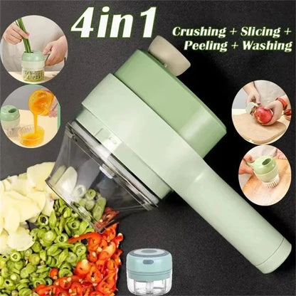 4 in 1 Portable Electric Vegetable Cutter™!